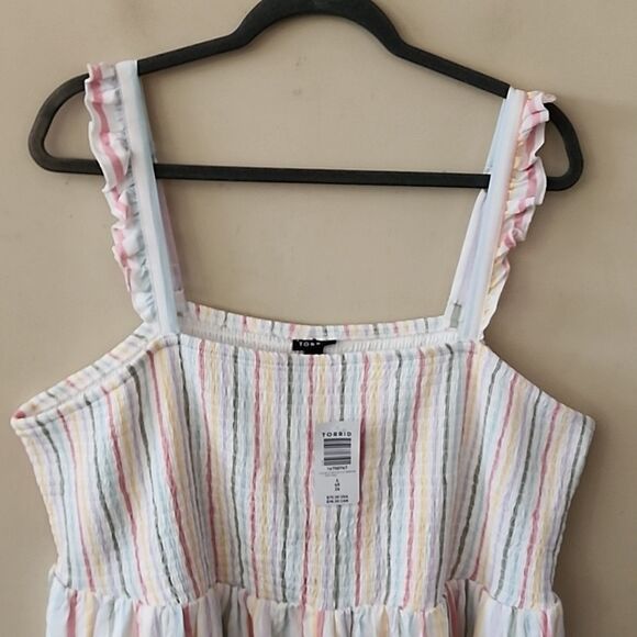 Georgeous Torrid sundress 😋 size 4 NWT - Picture 1 of 7